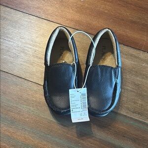 Place Black Leather Loafers